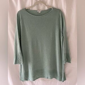 J. Jill 3/4 length sleeve sweater